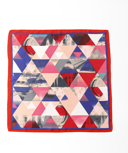 Simplicite（サンプリシテ）の「Color Scarf 2（ストール/ショール・レディース・ブラック/ブルー/レッド/オレンジ・FREE）」の18枚目の写真