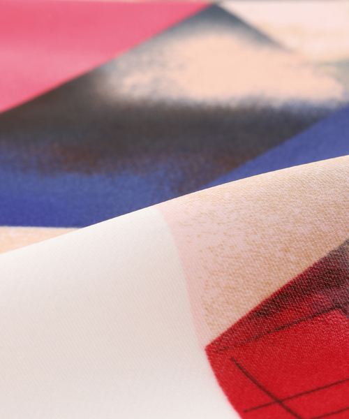 Simplicite（サンプリシテ）の「Color Scarf 2（ストール/ショール・レディース・ブラック/ブルー/レッド/オレンジ・FREE）」の22枚目の写真