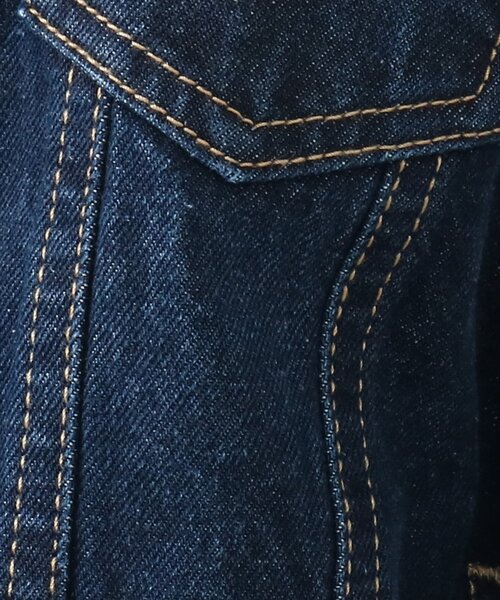 DRESKIP(ドレスキップ)の「◆ノ-カラ-Gジャン(デニムジャケット・レディース・ライトグレー/ライトブルー/ネイビー・02/03)」の15枚目の写真