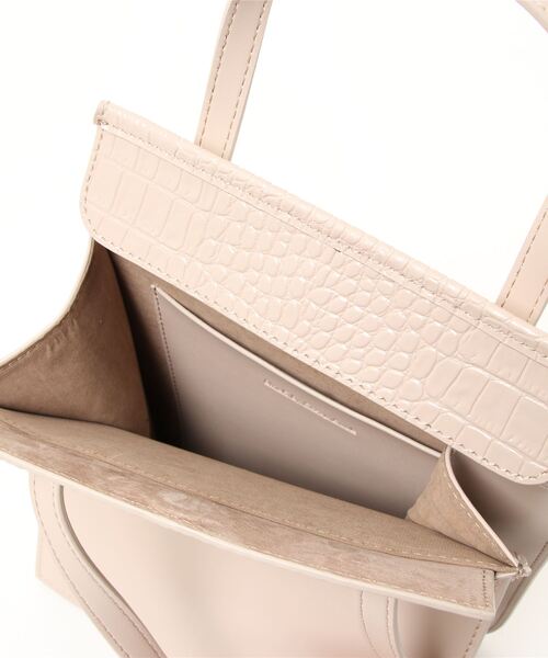 atneK（アトネック）の「【atneK by Scrap Book】BOX-S（トートバッグ・レディース・グリーン/グレー・FREE）」の3枚目の写真