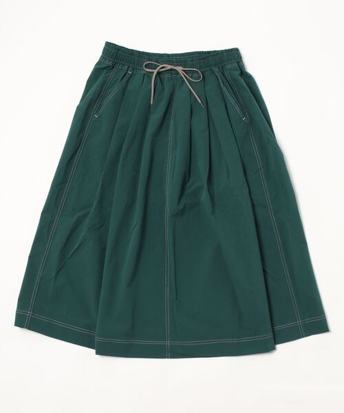 KRIFF MAYER Lady's Collection(クリフメイヤーレディースコレクション)の「クリーネスミモレスカート(スカート・レディース・ダークブルー/ネイビー/グレー/カラフル/ナチュラル/グリーン・MEDIUM/LARGE)」の3枚目の写真