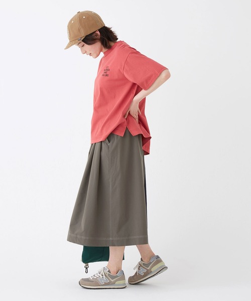 KRIFF MAYER Lady's Collection(クリフメイヤーレディースコレクション)の「クリーネスミモレスカート(スカート・レディース・ダークブルー/ネイビー/グレー/カラフル/ナチュラル/グリーン・MEDIUM/LARGE)」の20枚目の写真