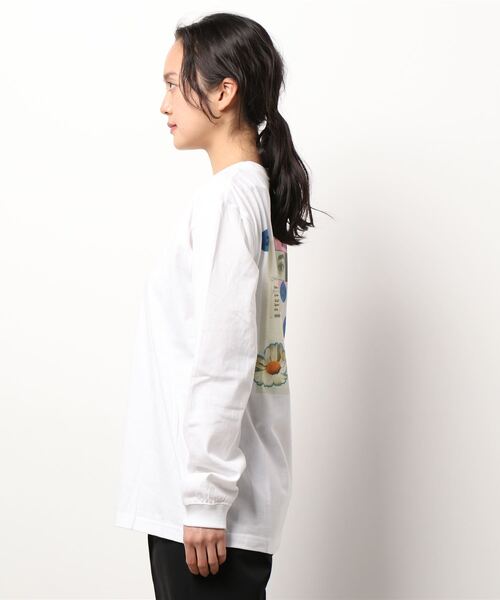 mmym(エムエムワイエム)の「mmym(エムエムワイエム)別注PEEK IN ロンT(Tシャツ/カットソー・レディース・ホワイト・MEDIUM/LARGE)」の2枚目の写真