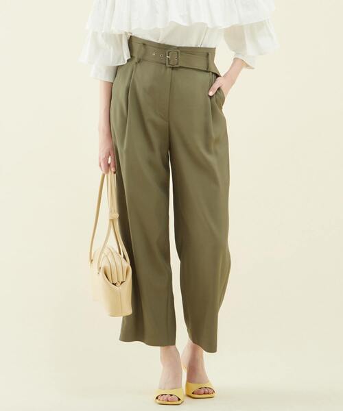 スラックス Martinique マルティニーク のスラックス Martinique ヴィスコースツイルハイウエストタックパンツ A0326fp429 を購入できます Martinique パンツ Martinique ヴィスコースツイルハイウエストタックパンツ スラックス Martinique マルティニーク