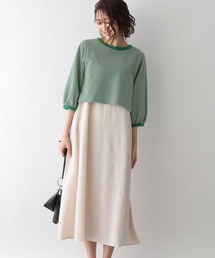 GLOBAL WORK | レトロジャガードプルオーバー＊ワンピース/266709(ワンピース)