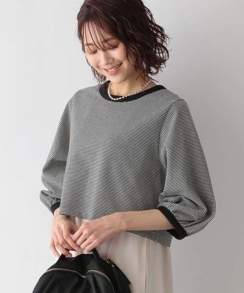 GLOBAL WORK(グローバルワーク)の「レトロジャガードプルオーバー*ワンピース/266709(ワンピース・レディース・ブラック/ベージュ/グリーン・FREE)」の20枚目の写真