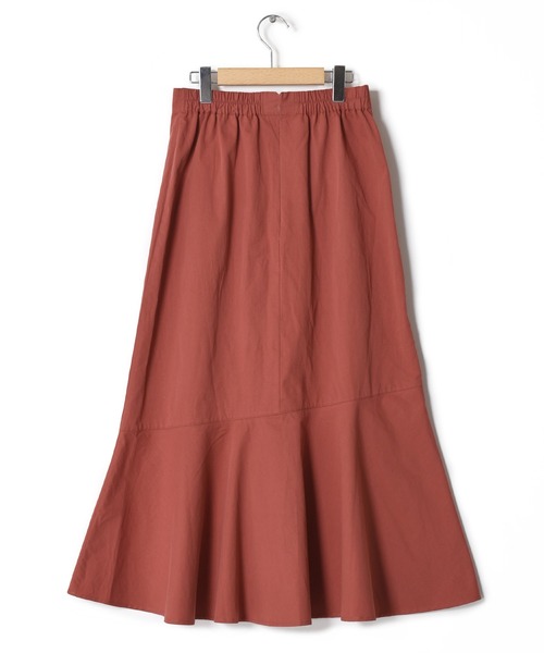 w closet(ダブルクローゼット)の「マーメイドスカート(スカート・レディース・オレンジ/ライトベージュ/ブラウン/ダークベージュ・FREE)」の8枚目の写真