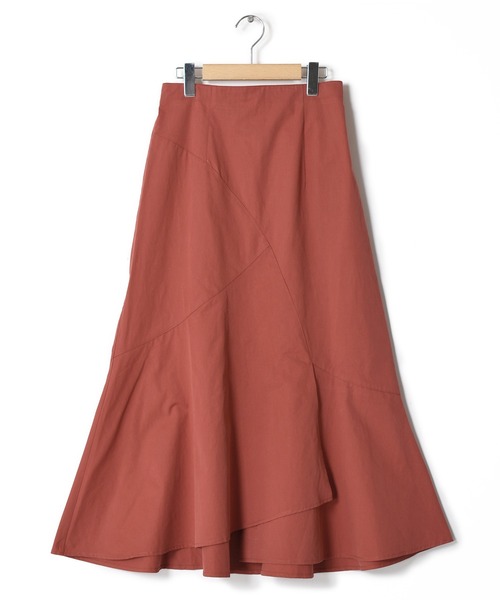 w closet(ダブルクローゼット)の「マーメイドスカート(スカート・レディース・オレンジ/ライトベージュ/ブラウン/ダークベージュ・FREE)」の9枚目の写真