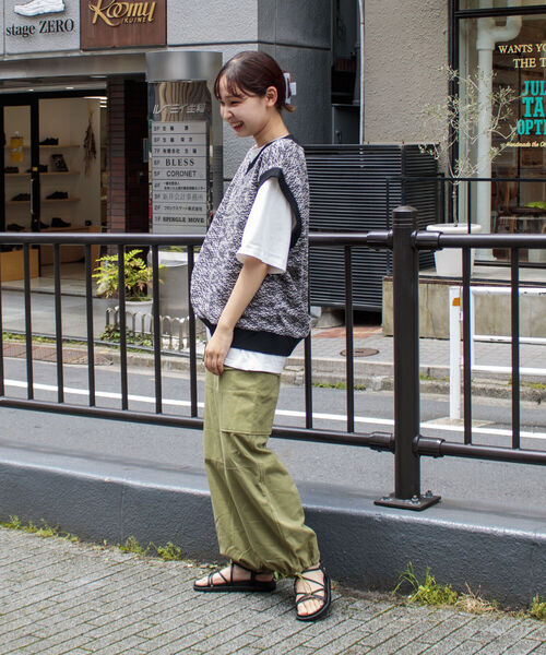 GLOSTER（グロスター）の「【GLOSTER/グロスター】バーズアイVネックニットベスト（ベスト・メンズ・ブラック系その他/ブルー系その他/グリーン系その他・MEDIUM/LARGE）」の16枚目の写真