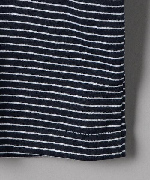 DANTON（ダントン）の「＜DANTON (ダントン）＞BORDER TEE/Tシャツ（Tシャツ/カットソー・メンズ・ホワイト/ネイビー/ケリー・40/42/38）」の8枚目の写真