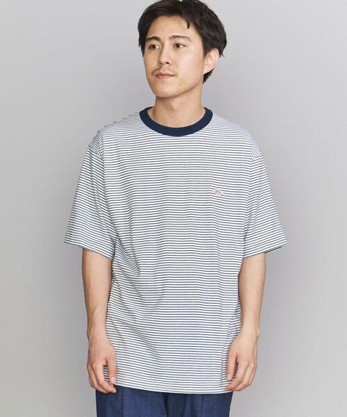 DANTON（ダントン）の「＜DANTON (ダントン）＞BORDER TEE/Tシャツ（Tシャツ/カットソー・メンズ・ホワイト/ネイビー/ケリー・40/42/38）」の15枚目の写真
