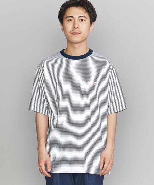 DANTON（ダントン）の「＜DANTON (ダントン）＞BORDER TEE/Tシャツ（Tシャツ/カットソー・メンズ・ホワイト/ネイビー/ケリー・40/42/38）」の16枚目の写真
