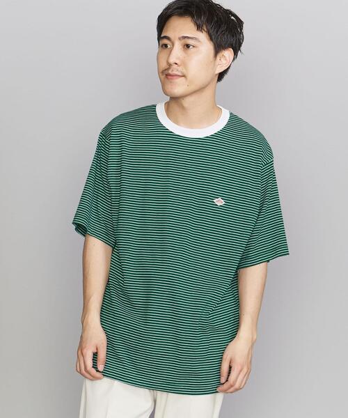 DANTON（ダントン）の「＜DANTON (ダントン）＞BORDER TEE/Tシャツ（Tシャツ/カットソー・メンズ・ホワイト/ネイビー/ケリー・40/42/38）」の11枚目の写真