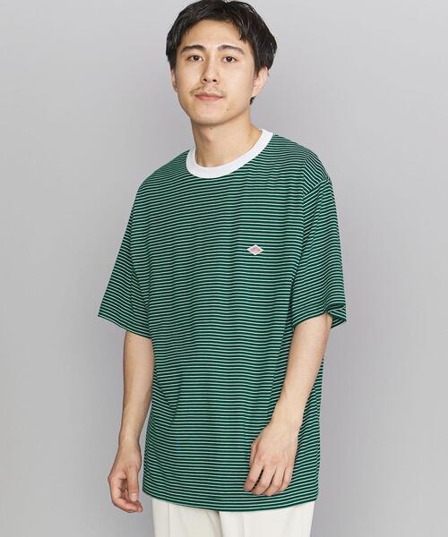 DANTON（ダントン）の「＜DANTON (ダントン）＞BORDER TEE/Tシャツ（Tシャツ/カットソー・メンズ・ホワイト/ネイビー/ケリー・40/42/38）」の12枚目の写真