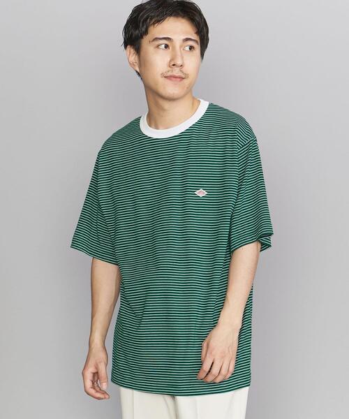 DANTON（ダントン）の「＜DANTON (ダントン）＞BORDER TEE/Tシャツ（Tシャツ/カットソー・メンズ・ホワイト/ネイビー/ケリー・40/42/38）」の13枚目の写真