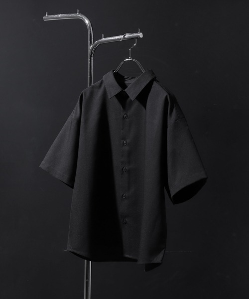 ZIP FIVE（ジップファイブ）の「【ZIP FIVE】ルーズシルエットTRストレッチレギュラーカラーシャツ（シャツ/ブラウス・メンズ・ホワイト/ブラック/ベージュ/ブルー・MEDIUM/LARGE/X-LARGE）」の22枚目の写真