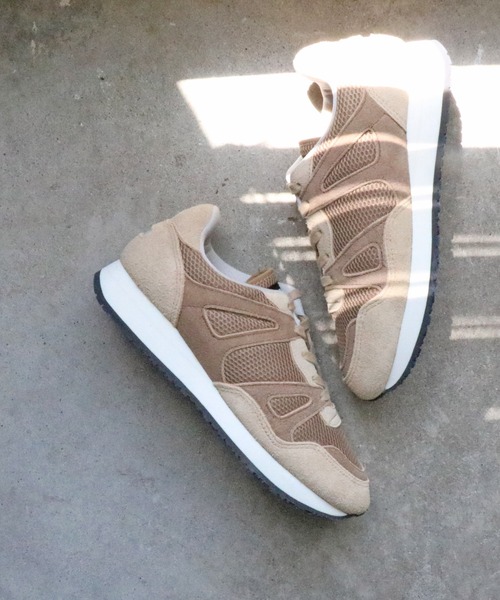 ASAHI（アサヒ）の「【終了】Asahi スニーカー(ASAHI 037)（スニーカー・メンズ・ベージュ/グレー・26.5cm/29.0cm/28.0cm/26.0cm/25.0cm/24.5cm/25.5cm/24.0cm/22.5cm/23.5cm/23.0cm/27.0cm）」の6枚目の写真