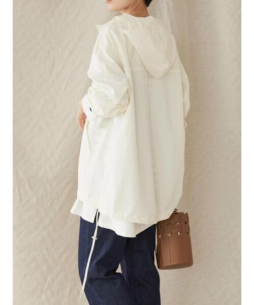 AMERICAN HOLIC（アメリカンホリック）の「アノラックブルゾン（ブルゾン・レディース・グリーン/アイボリー・M/L）」の5枚目の写真