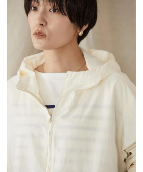 AMERICAN HOLIC（アメリカンホリック）の「アノラックブルゾン（ブルゾン・レディース・グリーン/アイボリー・M/L）」の7枚目の写真