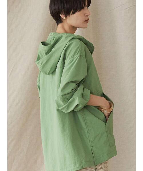 AMERICAN HOLIC（アメリカンホリック）の「アノラックブルゾン（ブルゾン・レディース・グリーン/アイボリー・M/L）」の18枚目の写真