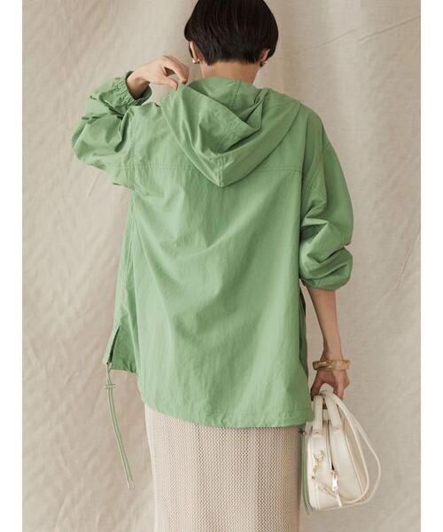 AMERICAN HOLIC（アメリカンホリック）の「アノラックブルゾン（ブルゾン・レディース・グリーン/アイボリー・M/L）」の20枚目の写真