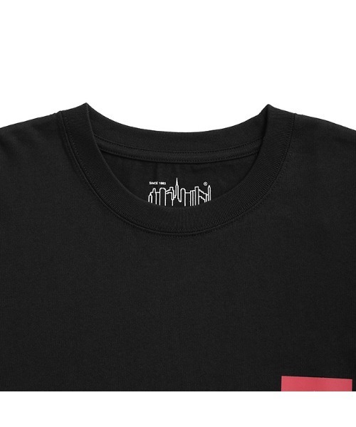 Manhattan Portage（マンハッタンポーテージ）の「Short Sleeve Print T-Shirt（Tシャツ/カットソー・メンズ・ブラック/ホワイト/ベージュ/ブルー/ターコイズブルー/グレイッシュベージュ・SMALL/MEDIUM/LARGE/X-LARGE）」の9枚目の写真