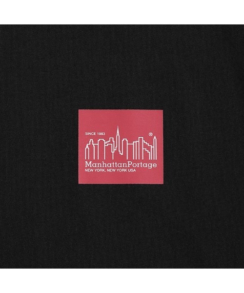 Manhattan Portage（マンハッタンポーテージ）の「Short Sleeve Print T-Shirt（Tシャツ/カットソー・メンズ・ブラック/ホワイト/ベージュ/ブルー/ターコイズブルー/グレイッシュベージュ・SMALL/MEDIUM/LARGE/X-LARGE）」の10枚目の写真