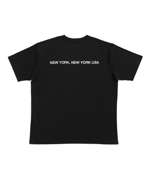 Manhattan Portage（マンハッタンポーテージ）の「Short Sleeve Print T-Shirt（Tシャツ/カットソー・メンズ・ブラック/ホワイト/ベージュ/ブルー/ターコイズブルー/グレイッシュベージュ・SMALL/MEDIUM/LARGE/X-LARGE）」の8枚目の写真