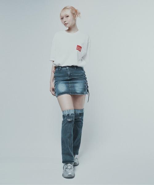 Manhattan Portage（マンハッタンポーテージ）の「Short Sleeve Print T-Shirt（Tシャツ/カットソー・メンズ・ブラック/ホワイト/ベージュ/ブルー/ターコイズブルー/グレイッシュベージュ・SMALL/MEDIUM/LARGE/X-LARGE）」の13枚目の写真