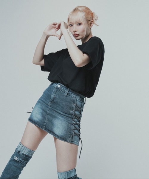 Manhattan Portage（マンハッタンポーテージ）の「Short Sleeve Print T-Shirt（Tシャツ/カットソー・メンズ・ブラック/ホワイト/ベージュ/ブルー/ターコイズブルー/グレイッシュベージュ・SMALL/MEDIUM/LARGE/X-LARGE）」の17枚目の写真