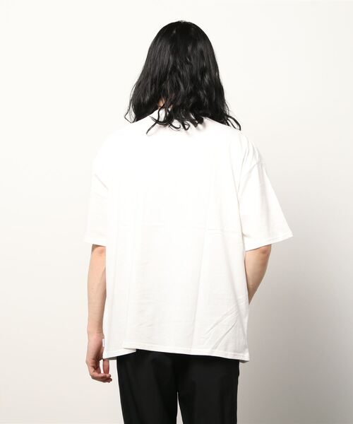 GERRY（ジェリー）の「【GERRY/ジェリー】カレッジロゴプリント クルーネック半袖Tシャツ/ ワイドシルエット/ 【USAコットン】（Tシャツ/カットソー・メンズ・ホワイト/ブラック/グリーン/マルチ・L/XL/M）」の18枚目の写真