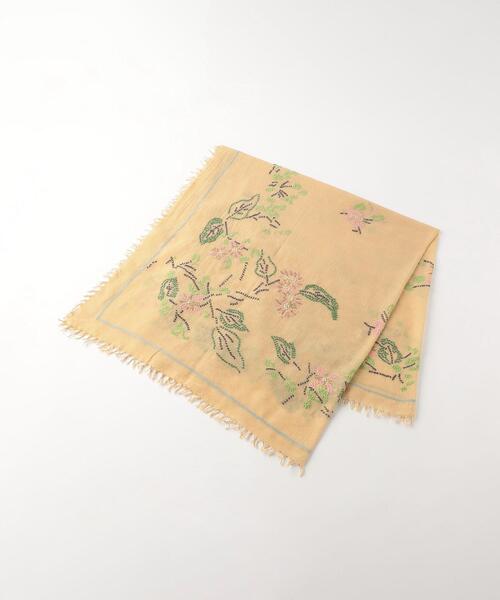 ＜Khadi and Co＞EMBROIDERY SCARF/スカーフ