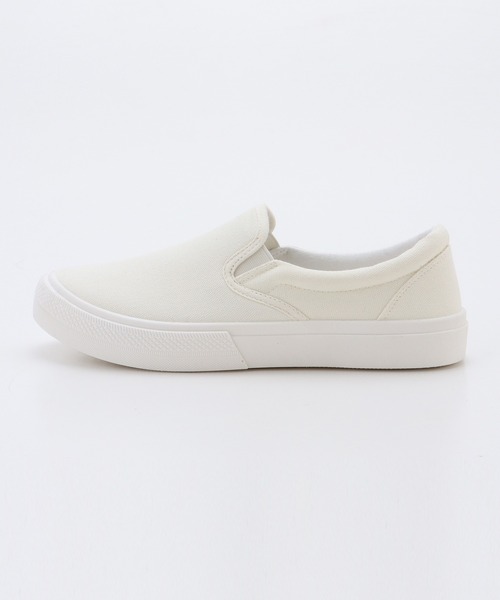 Honeys(ハニーズ)の「スリッポン(スリッポン・レディース・チャコール/ブラック/ホワイト・L/LL/S/M)」の10枚目の写真