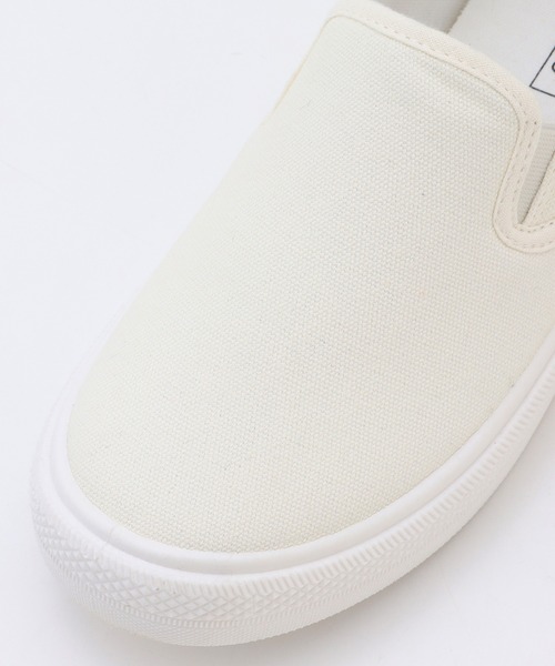 Honeys(ハニーズ)の「スリッポン(スリッポン・レディース・チャコール/ブラック/ホワイト・L/LL/S/M)」の13枚目の写真