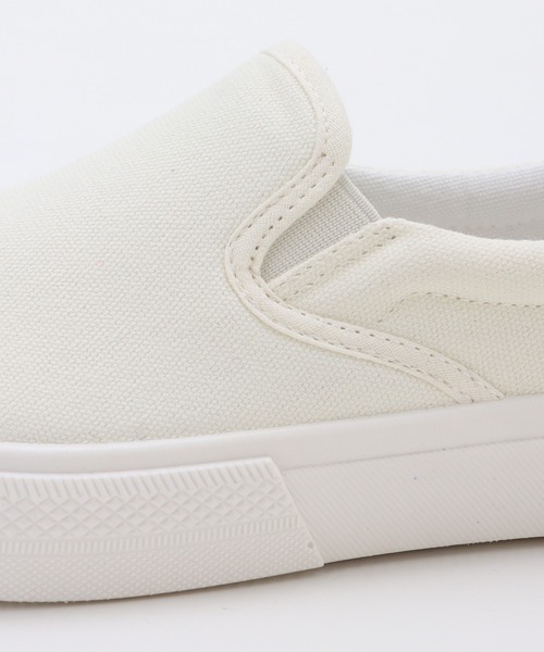 Honeys(ハニーズ)の「スリッポン(スリッポン・レディース・チャコール/ブラック/ホワイト・L/LL/S/M)」の14枚目の写真