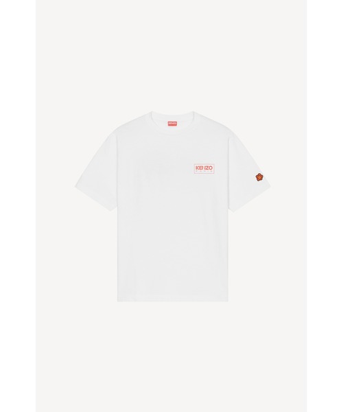KENZO ケンゾー Tシャツ・カットソー 白 XXL 2021024D0046 KENZO|ケンゾー 'KENZO VERDY MARKET' オーバーサイズ Tシャツ