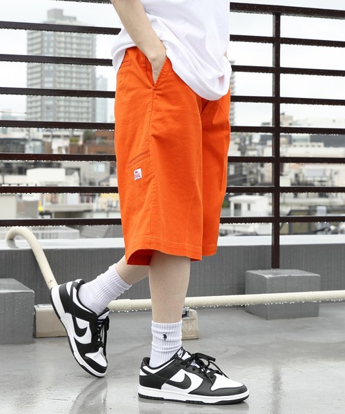 ８(eight)（エイト）の「LONSDALE ワーカーズショートパンツ（チノパンツ・メンズ・ブラック/グリーン/レッド/オレンジ/ブルー・SMALL/X-LARGE/MEDIUM/LARGE）」の5枚目の写真