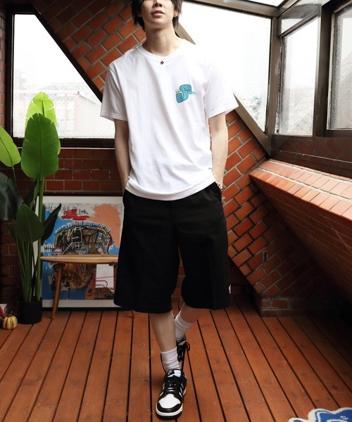 ８(eight)（エイト）の「LONSDALE ワーカーズショートパンツ（チノパンツ・メンズ・ブラック/グリーン/レッド/オレンジ/ブルー・SMALL/X-LARGE/MEDIUM/LARGE）」の16枚目の写真