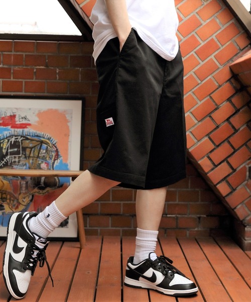 ８(eight)（エイト）の「LONSDALE ワーカーズショートパンツ（チノパンツ・メンズ・ブラック/グリーン/レッド/オレンジ/ブルー・SMALL/X-LARGE/MEDIUM/LARGE）」の14枚目の写真