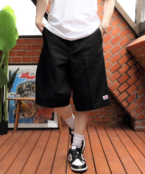 ８(eight)（エイト）の「LONSDALE ワーカーズショートパンツ（チノパンツ・メンズ・ブラック/グリーン/レッド/オレンジ/ブルー・SMALL/X-LARGE/MEDIUM/LARGE）」の15枚目の写真