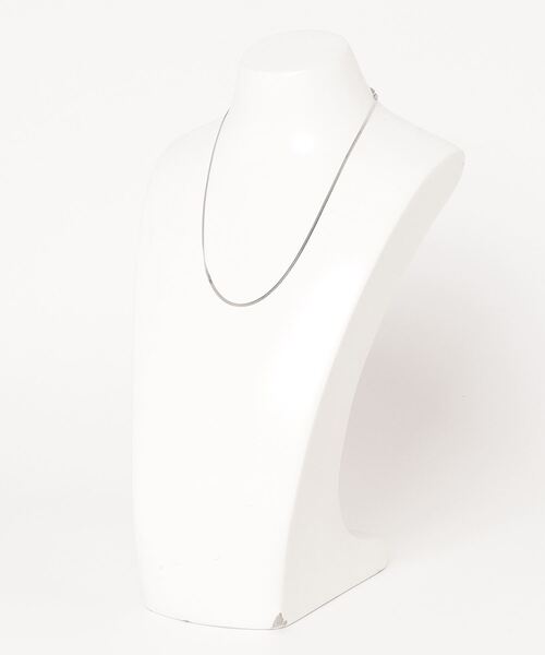 AS KNOW AS plus（アズノゥアズプラス）の「シンプル スネークネックレス ステンレス（ネックレス・レディース・シルバー/ゴールド・FREE）」の10枚目の写真