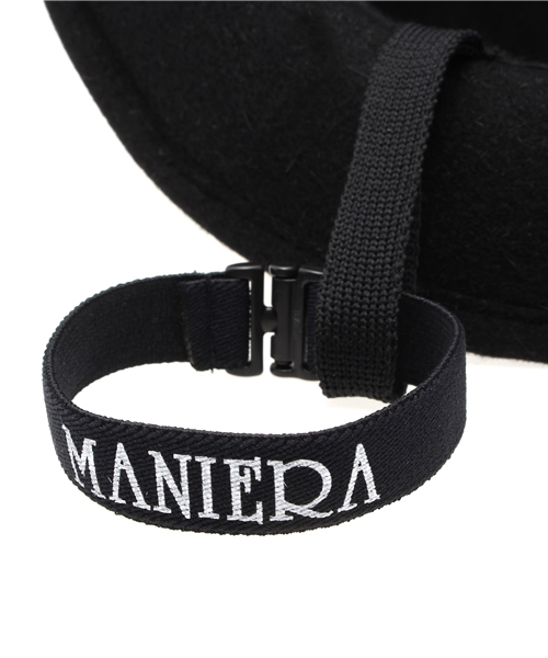 EN ROUTE（アンルート）の「MANIERA FREE HAT（ハット・レディース・ブラック・SMALL）」の7枚目の写真