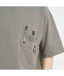 FLASH PACKER フラッシュパッカー / セットアップ ストレッチナイロン 半袖Tシャツ / SS-01XNT-PKT2