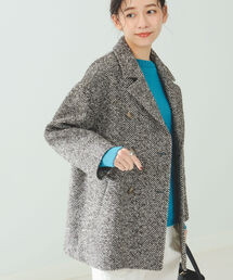 B:MING by BEAMS | B:MING by BEAMS / ラトーレ ヘリンボーン ピーコート 22AW(ピーコート)