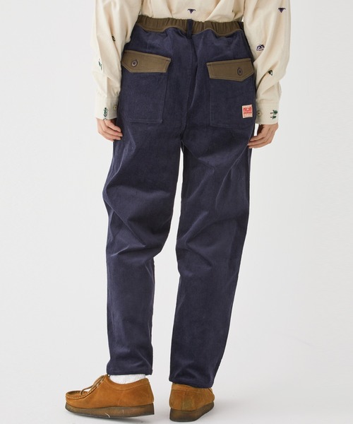 KRIFF MAYER Lady's Collection（クリフメイヤーレディースコレクション）の「コーデュロイワイドパンツ（その他パンツ・レディース・ベージュ/ネイビー/ブラウン/グリーン/カラフル・MEDIUM/LARGE）」の6枚目の写真