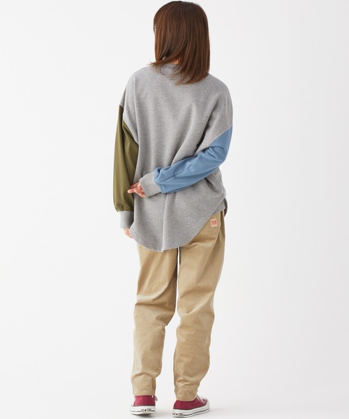 KRIFF MAYER Lady's Collection（クリフメイヤーレディースコレクション）の「コーデュロイワイドパンツ（その他パンツ・レディース・ベージュ/ネイビー/ブラウン/グリーン/カラフル・MEDIUM/LARGE）」の11枚目の写真