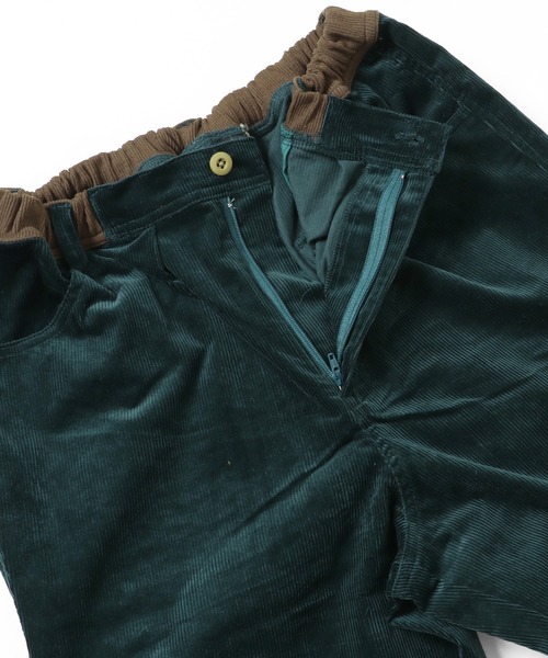 KRIFF MAYER Lady's Collection（クリフメイヤーレディースコレクション）の「コーデュロイワイドパンツ（その他パンツ・レディース・ベージュ/ネイビー/ブラウン/グリーン/カラフル・MEDIUM/LARGE）」の13枚目の写真