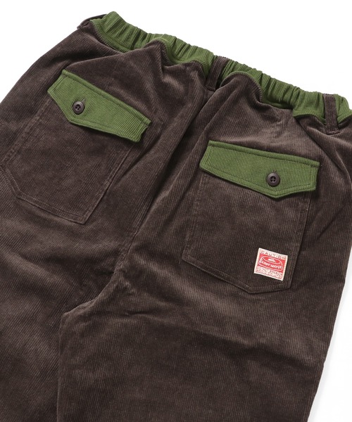 KRIFF MAYER Lady's Collection（クリフメイヤーレディースコレクション）の「コーデュロイワイドパンツ（その他パンツ・レディース・ベージュ/ネイビー/ブラウン/グリーン/カラフル・MEDIUM/LARGE）」の15枚目の写真