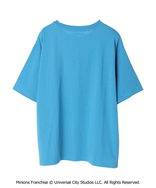 Green Parks(グリーンパークス)の「ミニオン/ゲーマーTシャツ(Tシャツ/カットソー・レディース・チャコールグレー/ブルー/ライトベージュ・FREE)」の16枚目の写真