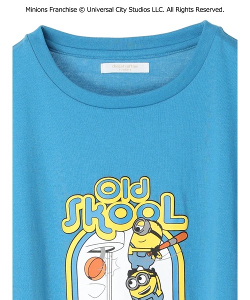 Green Parks(グリーンパークス)の「ミニオン/ゲーマーTシャツ(Tシャツ/カットソー・レディース・チャコールグレー/ブルー/ライトベージュ・FREE)」の17枚目の写真